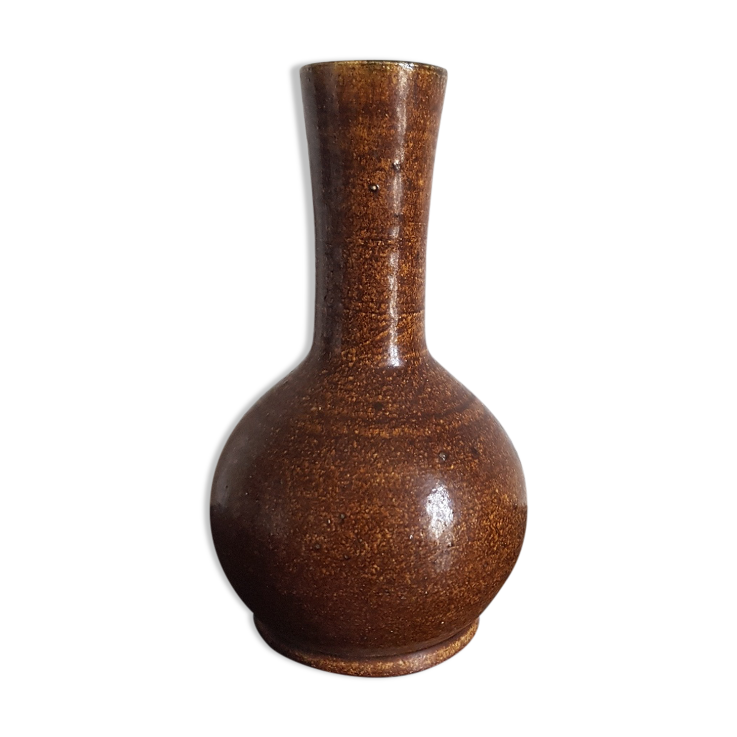 Vintage ceramic vase signed