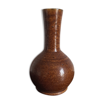 Vintage ceramic vase signed