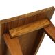 Vintage Solid Teak Wooden Side Table Plant Table Sixties