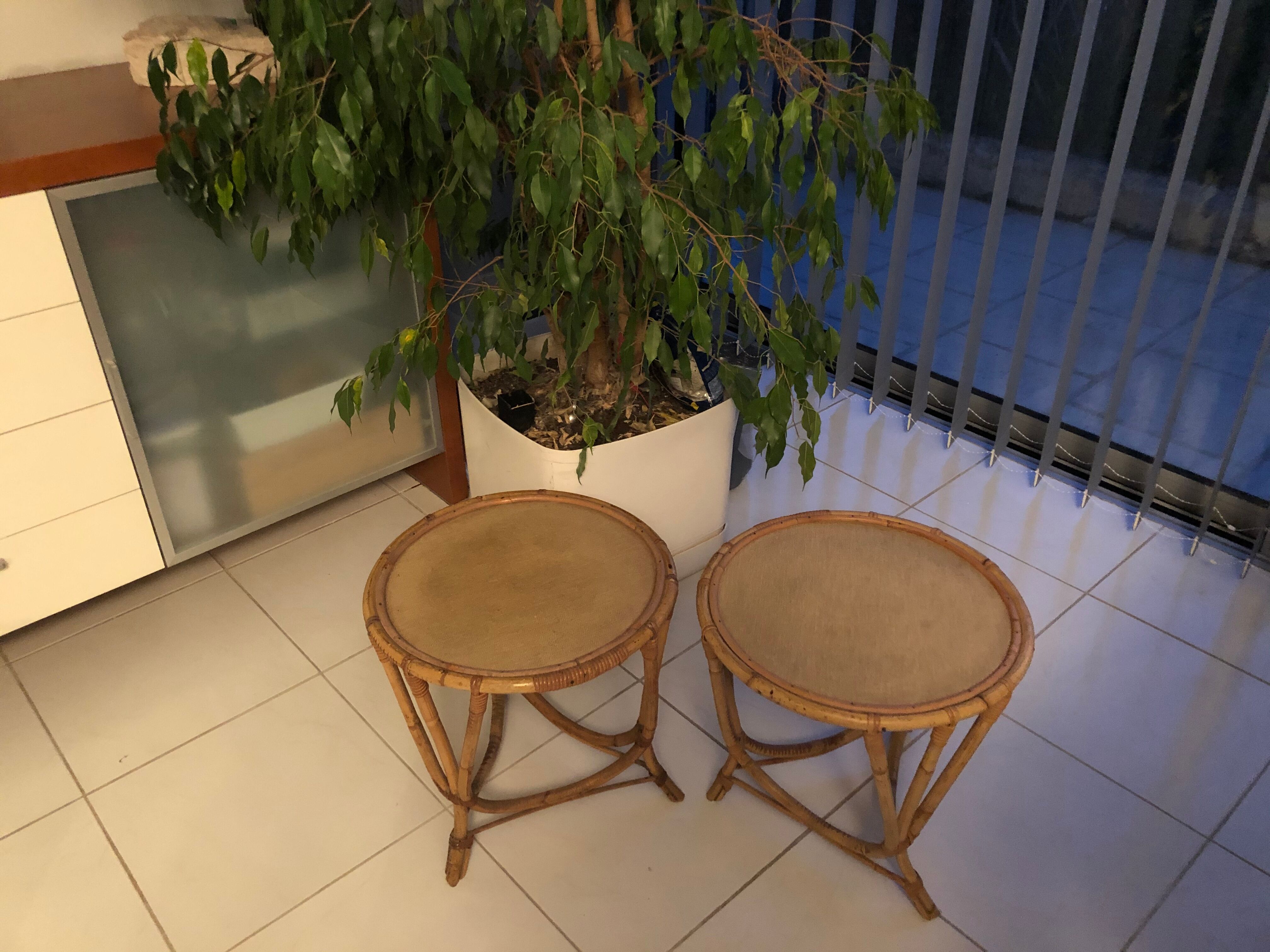 Pair of side tables