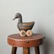 Vintage wooden duck collectible toy