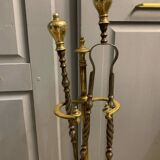 Chimney and fire tools.