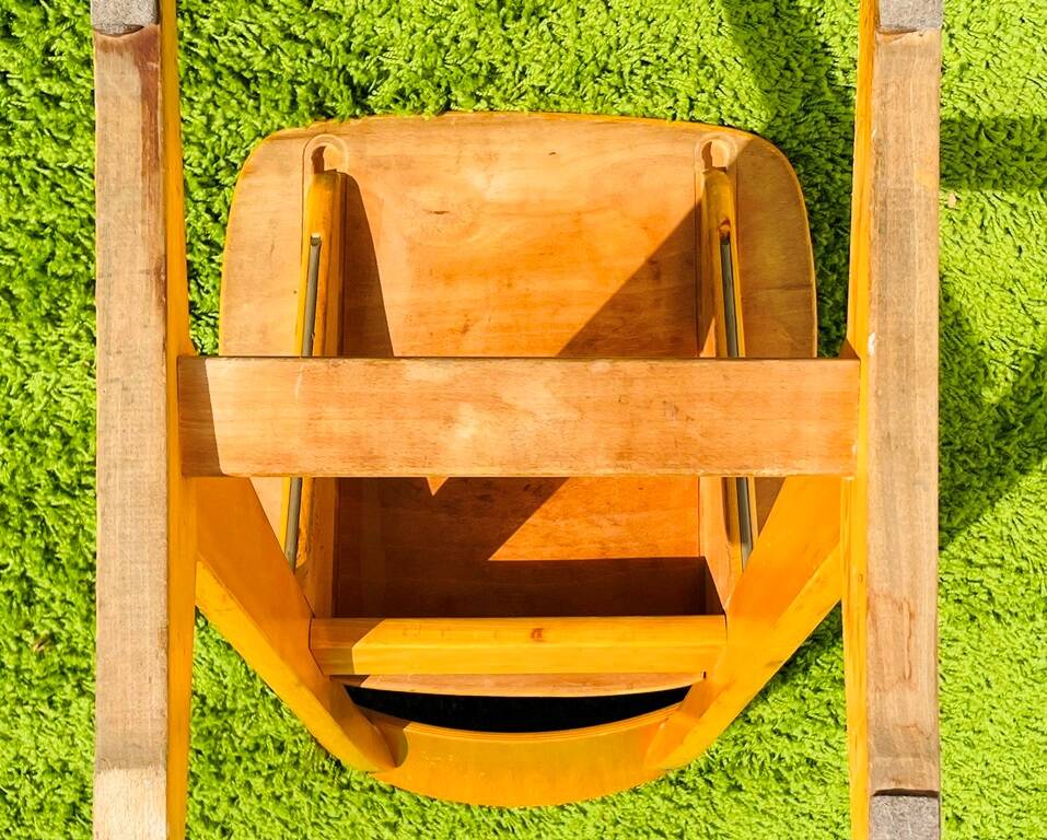 School desk and chair Casala. Vintage 60s