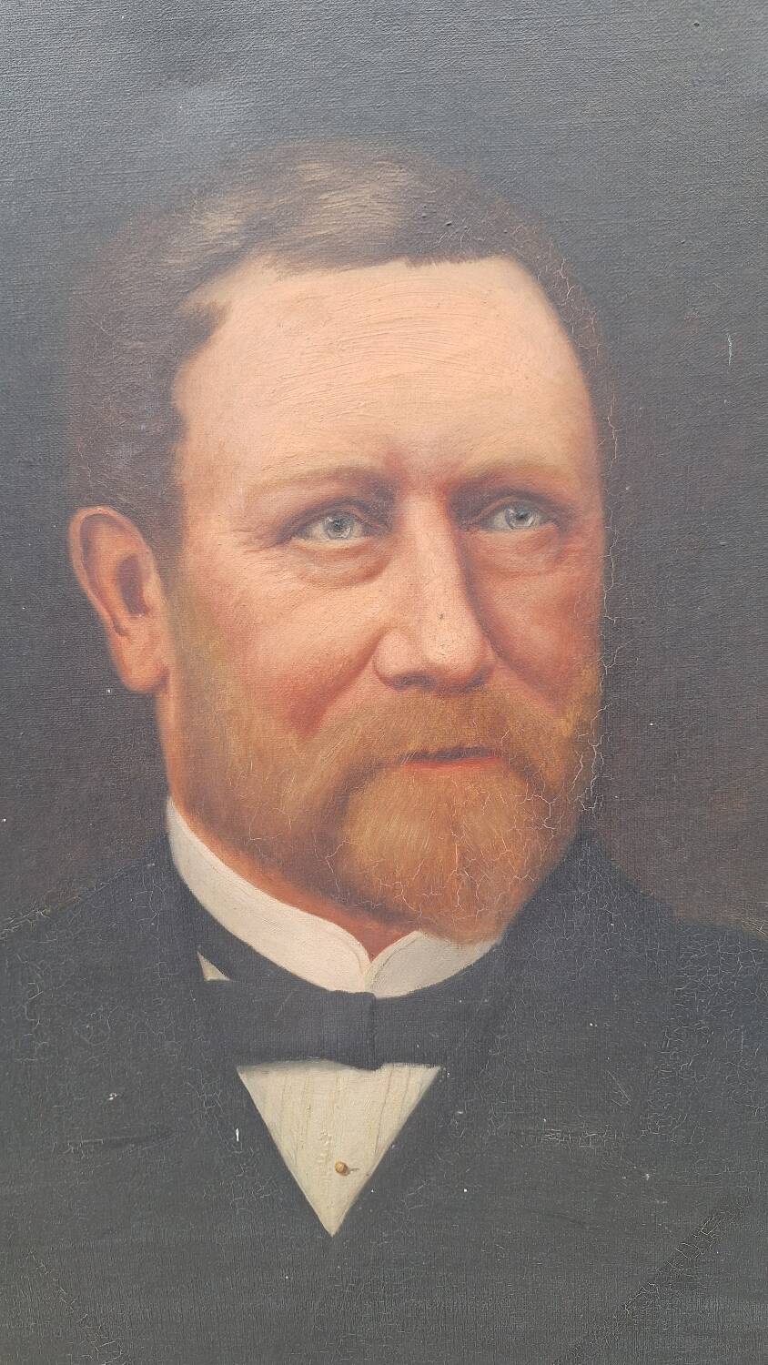 Portrait d'un notable fin XIXème