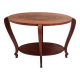 Art Deco oval pedestal table Width 80 cm