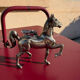 Briquet métal  forme cheval vintage