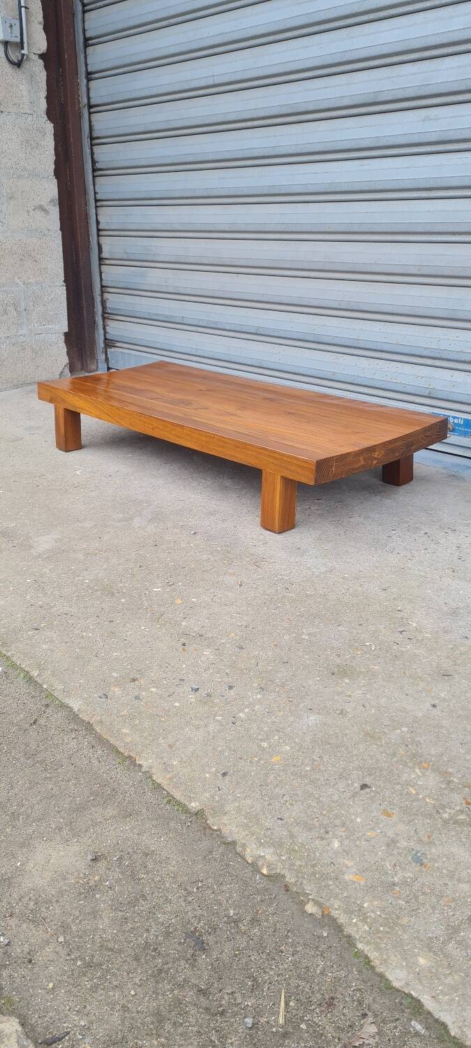 Elm coffee table 1960