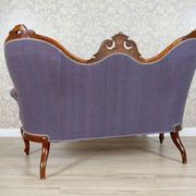 Rococo Revival Walnut Sofa, 1860