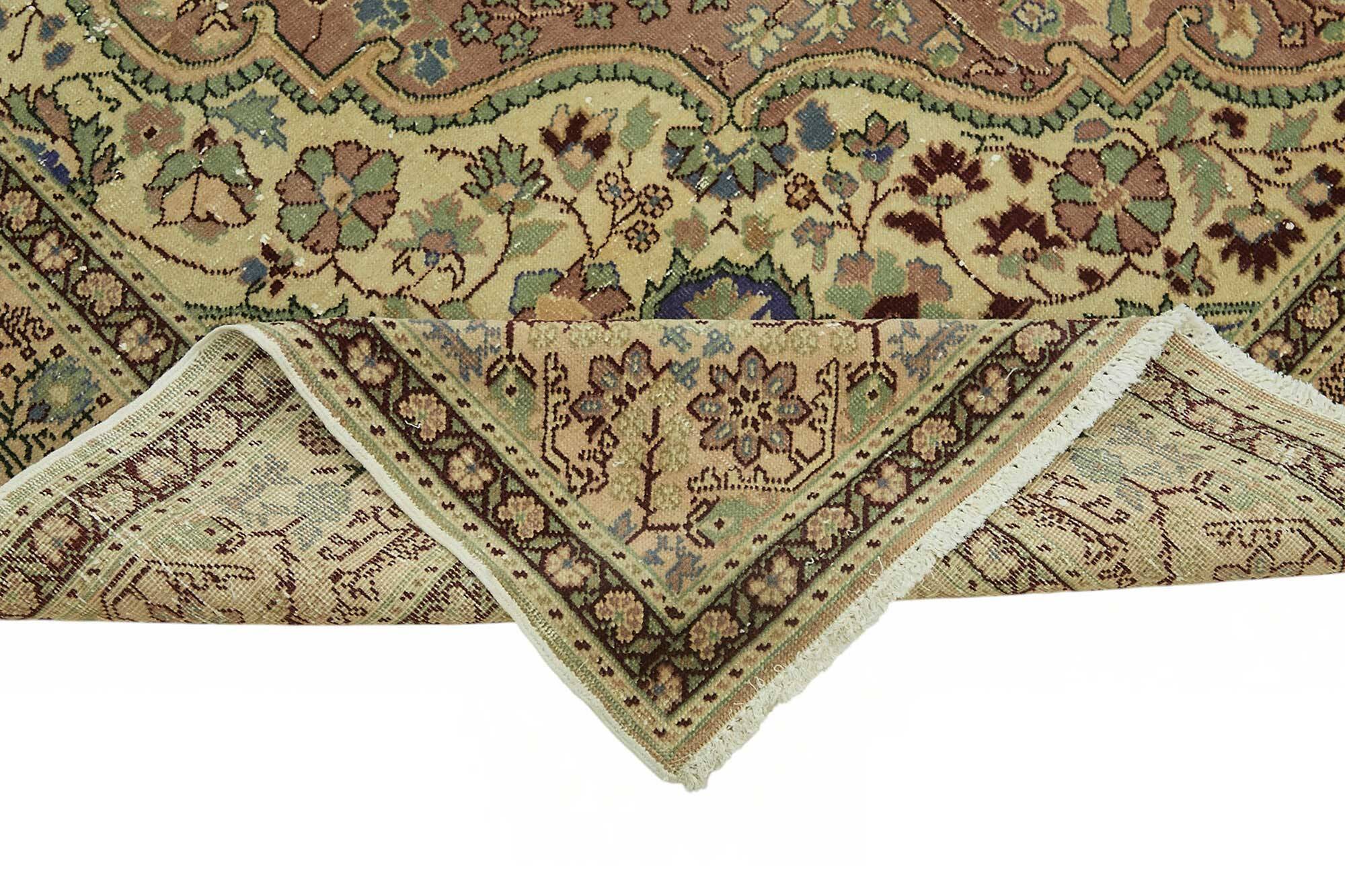 Turkish Wool Vintage Kayseri Rug 193 cm x 292 cm