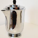 Old tea maker art deco metal and wood
