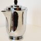 Old tea maker art deco metal and wood