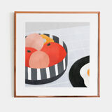 "Oranges, Eggs and Peaches" draw