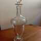 Carafe verre gravee