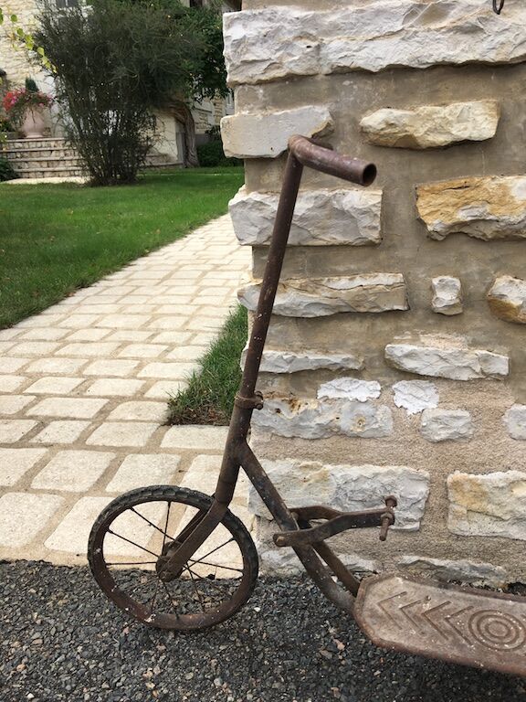 Trotinette a pedale annees 1960