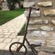 Trotinette a pedale annees 1960