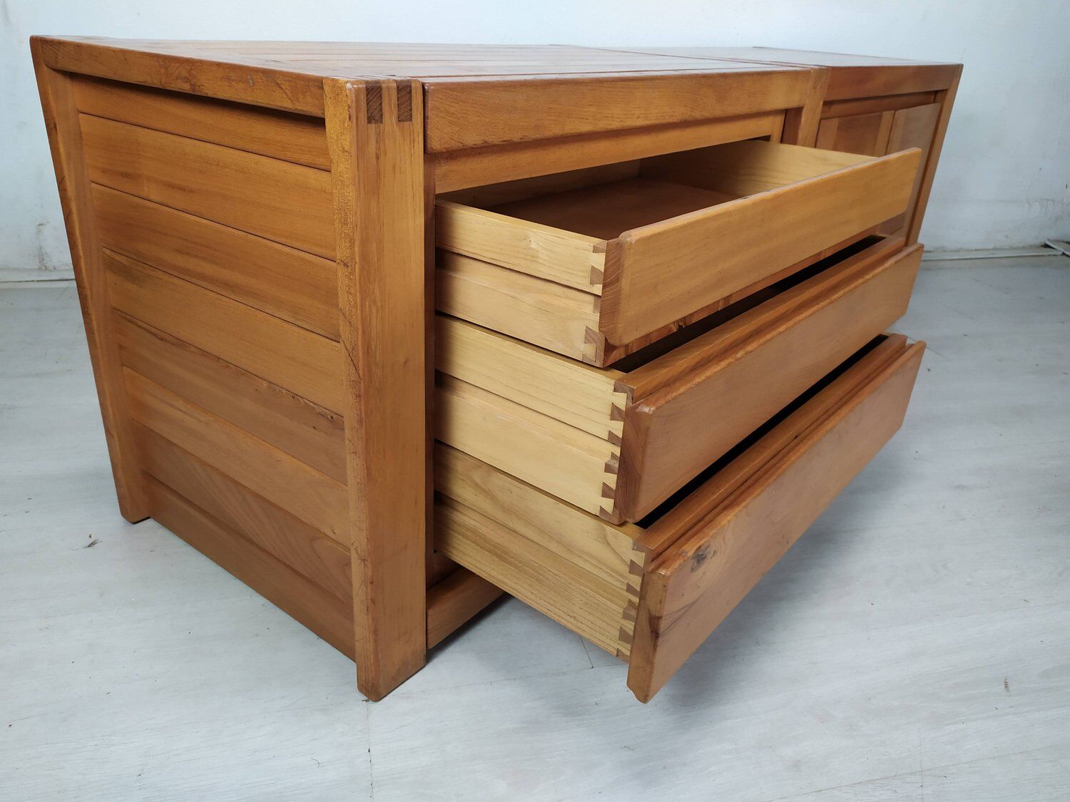 Vintage enfilade in elm by Maison Regain