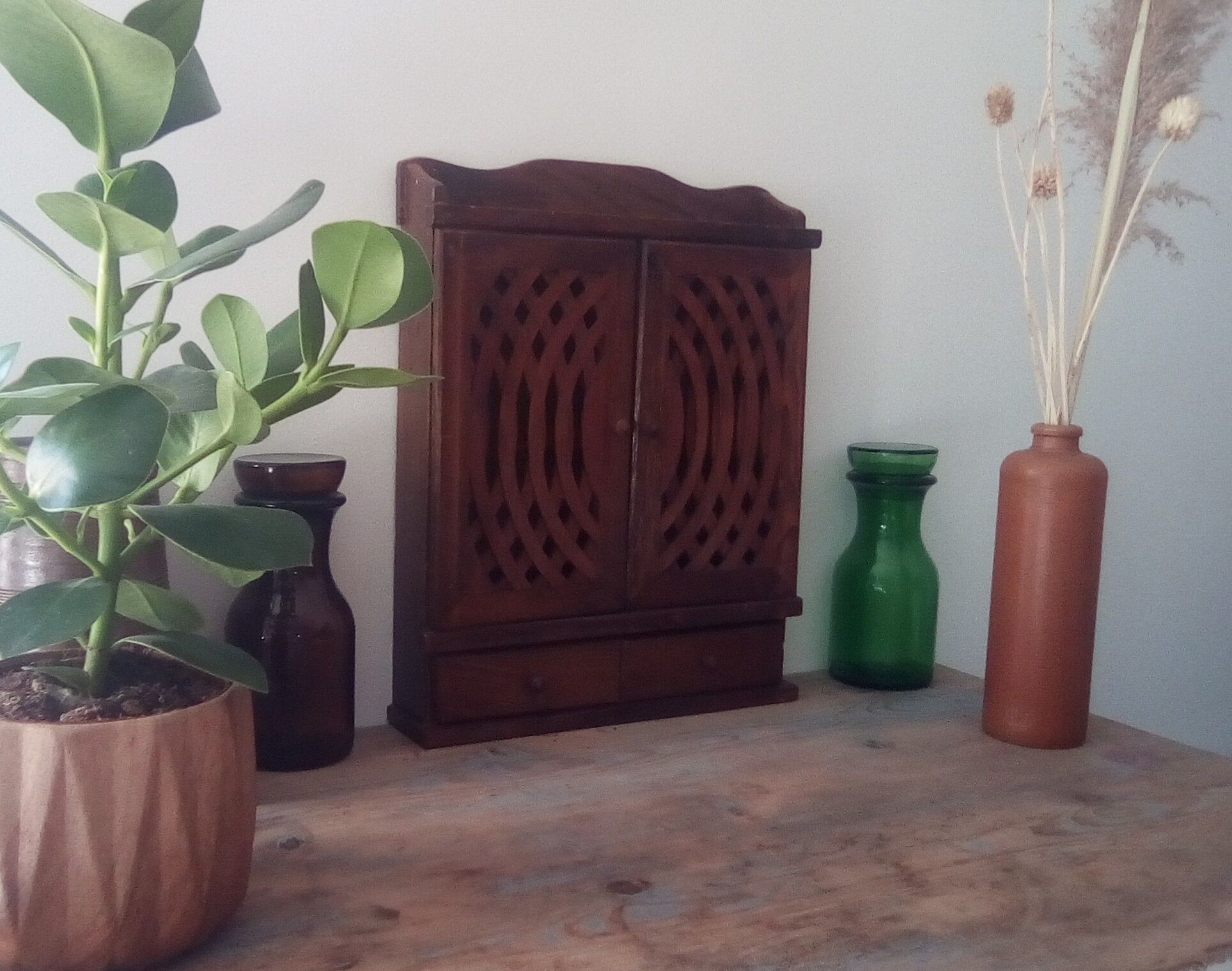Vintage wall cabinet
