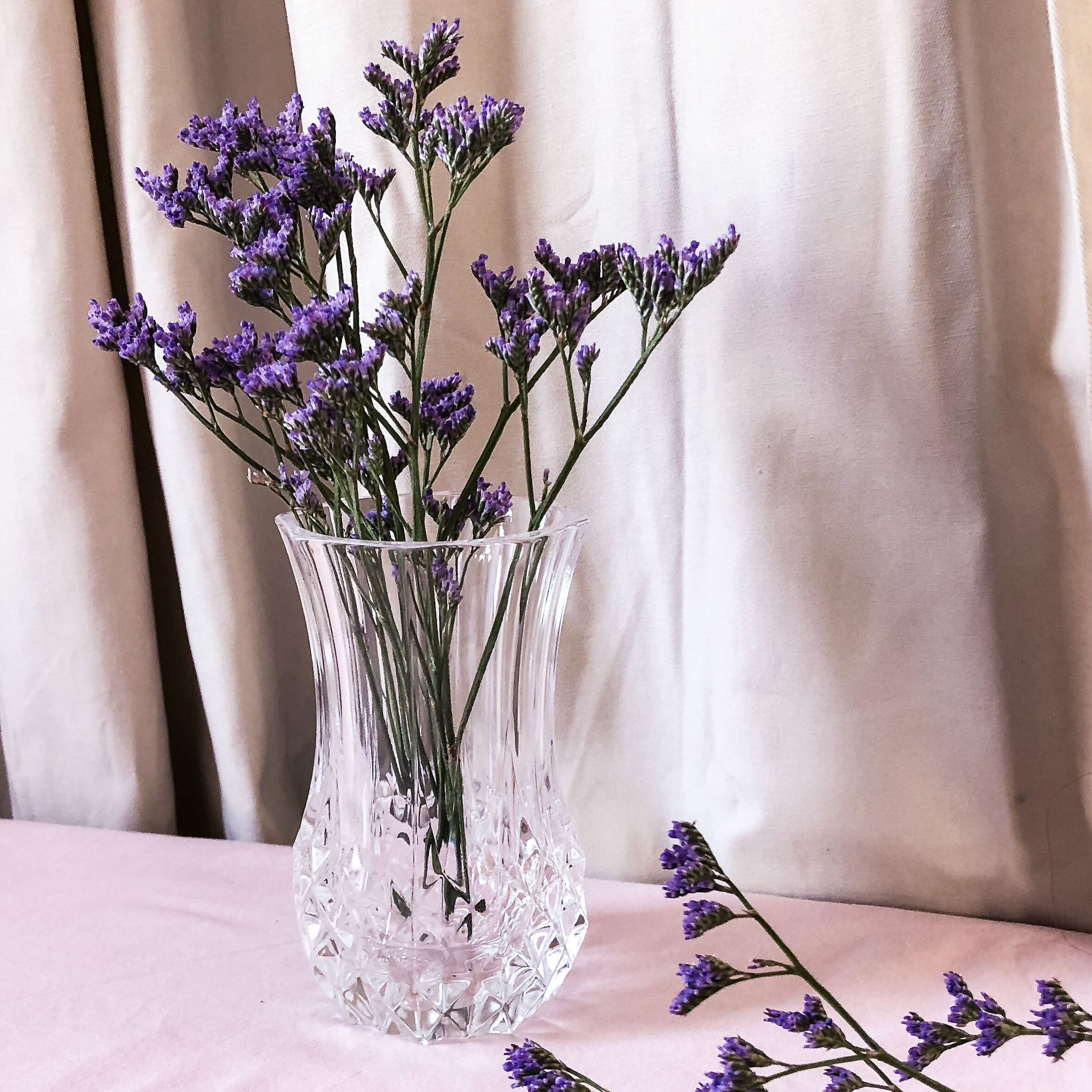 Ancient crystal vase