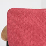Salmon Shell Lupina Chair by Niko Kralj