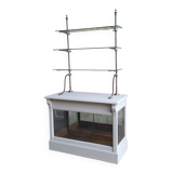 19th century shop window display shelf unit