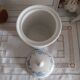 Large English earthenware pot by Laura & Ashley