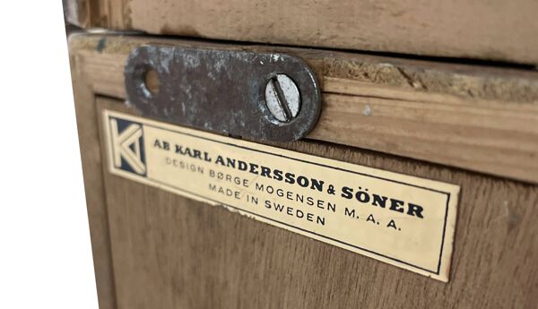 Buffet par Borge Mogensen pour Karl Andersson & Sons, design danois des années 60.