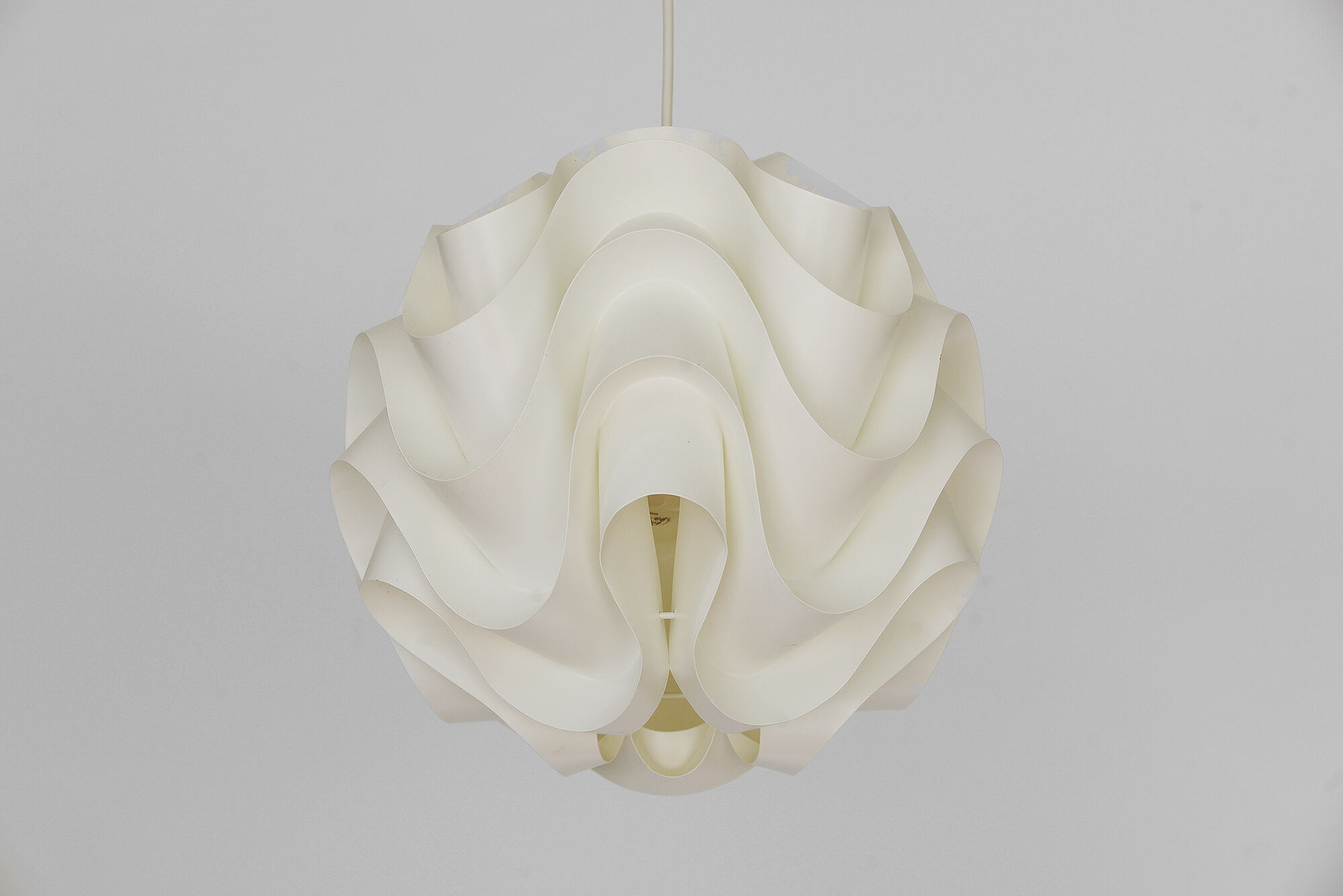 Pendant light P172 by Poul Christiansen for Le Klint. Denmark 1970s