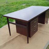 Bureau hollandais en acajou vintage