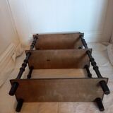 Wooden shelf 3 trays