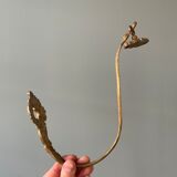Paire de porte embrasses en bronze doré Napoléon III