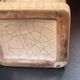 Art Deco cracked ceramic lamp base circa 1930 -