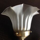 Copper and glass paste art deco