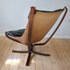 Fauteuil Falcon par Sigurd Ressel pour Vatne Møbler, Norvège. Années 1970.