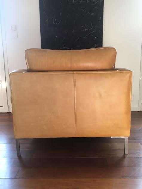Fauteuil cuir