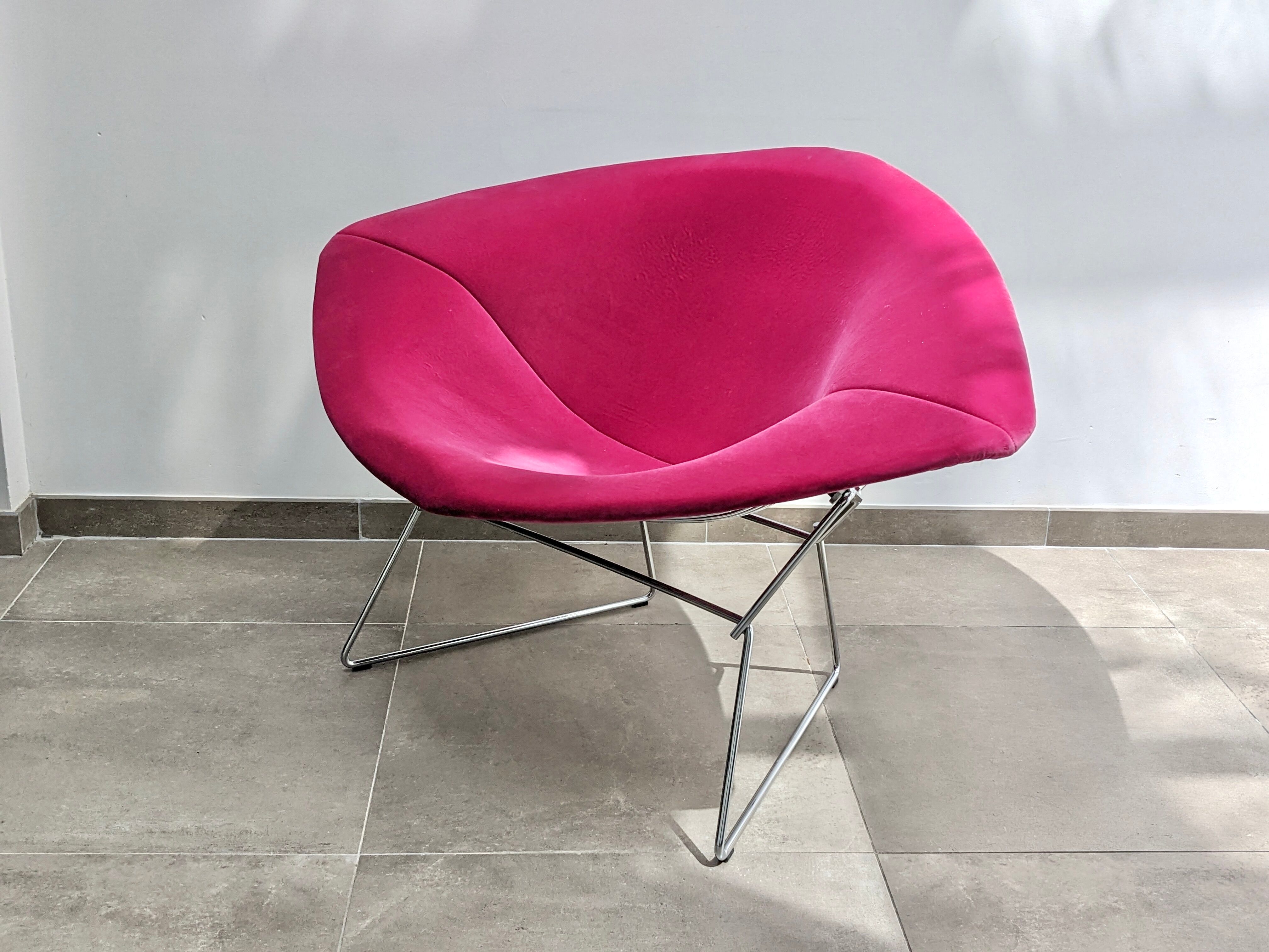 "Big Diamond" armchair by Harry Bertoia for Knoll