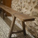 Long church pew