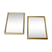 Pair of golden frames. Hama