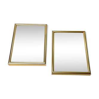 Pair of golden frames. Hama