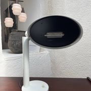 White Metal Desk Lamp 1980s