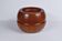 Solid teak bowl with lid. Denmark 1960s (2)