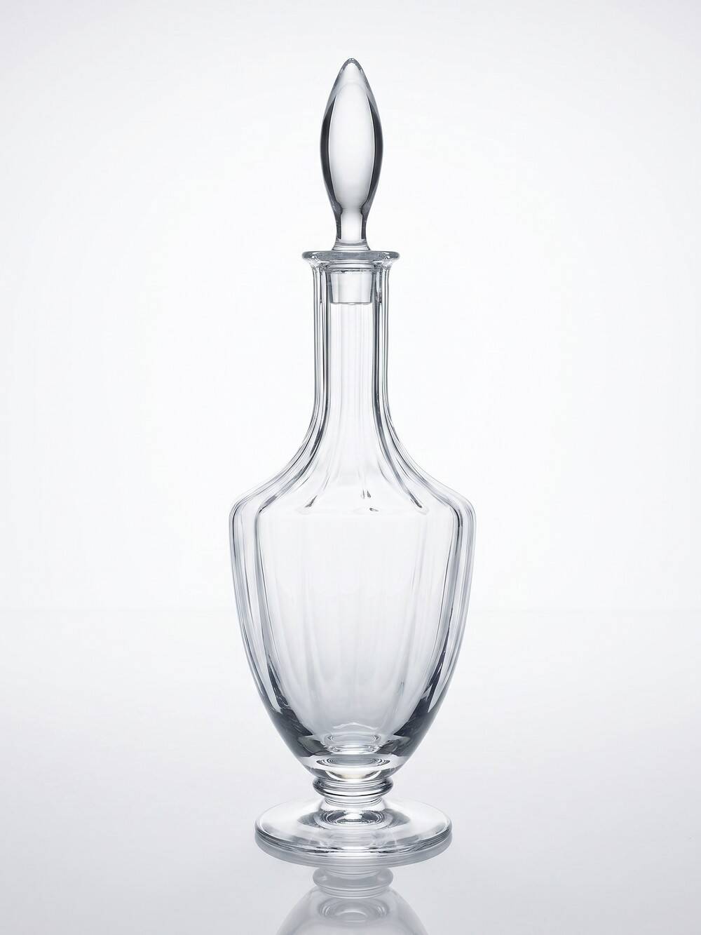 Grande carafe à décanter cristal de Sèvres vintage années 1970-1980