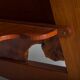 Mid-century modern teak desk, 1980s