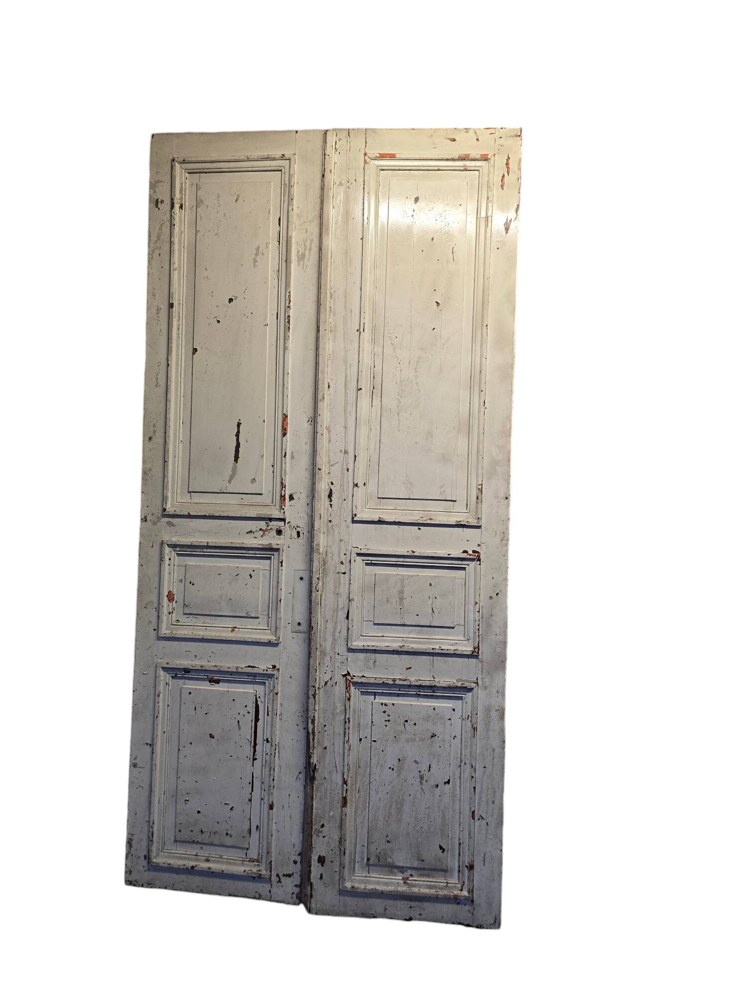 Pair of antique partition doors