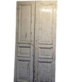 Pair of antique partition doors