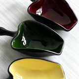 3 colorful candy scoops.