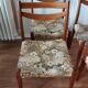 Série de 4 chaises scandinaves en palissandre 1960.