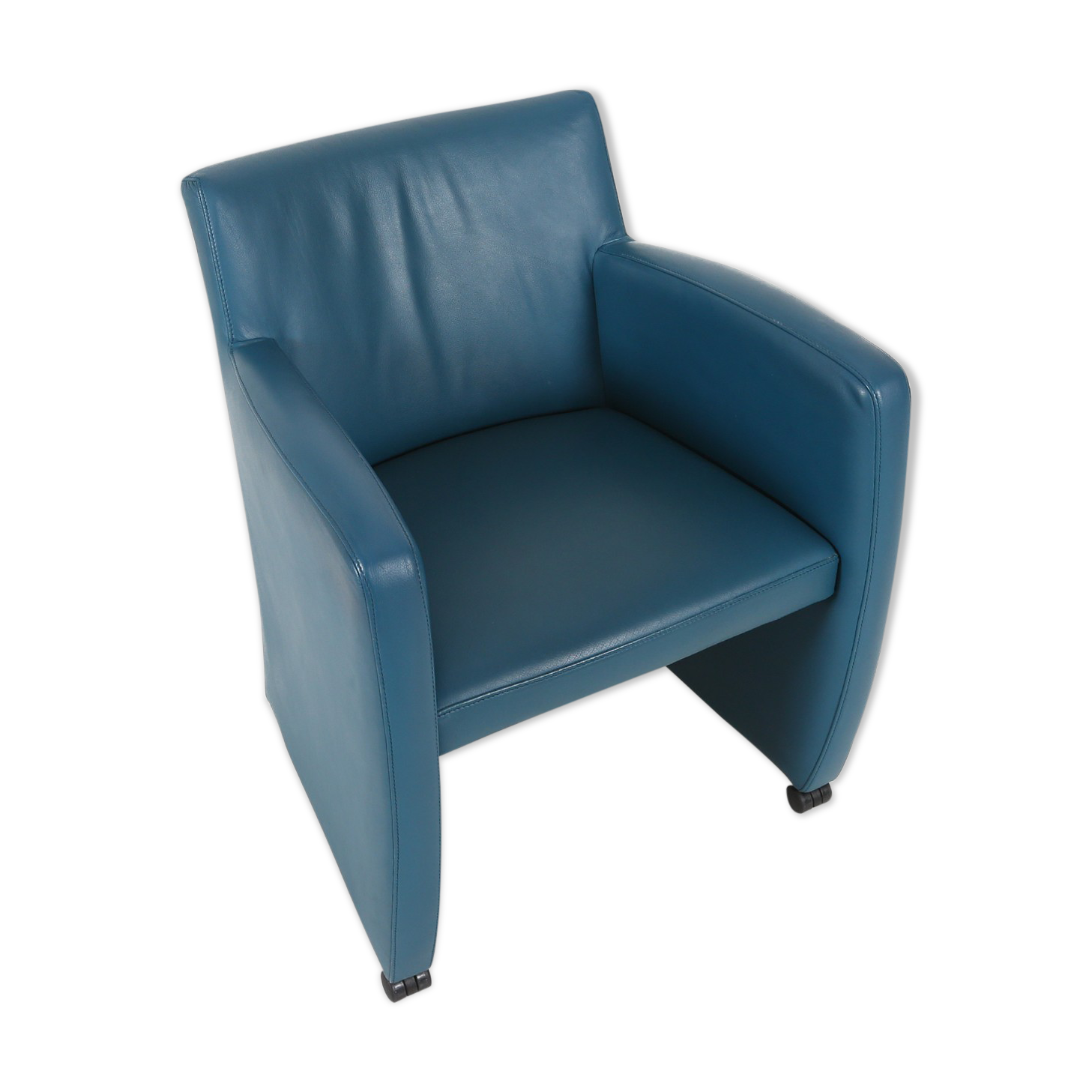 Fauteuil leolux en cuir 1990