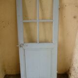 Old door blue patina