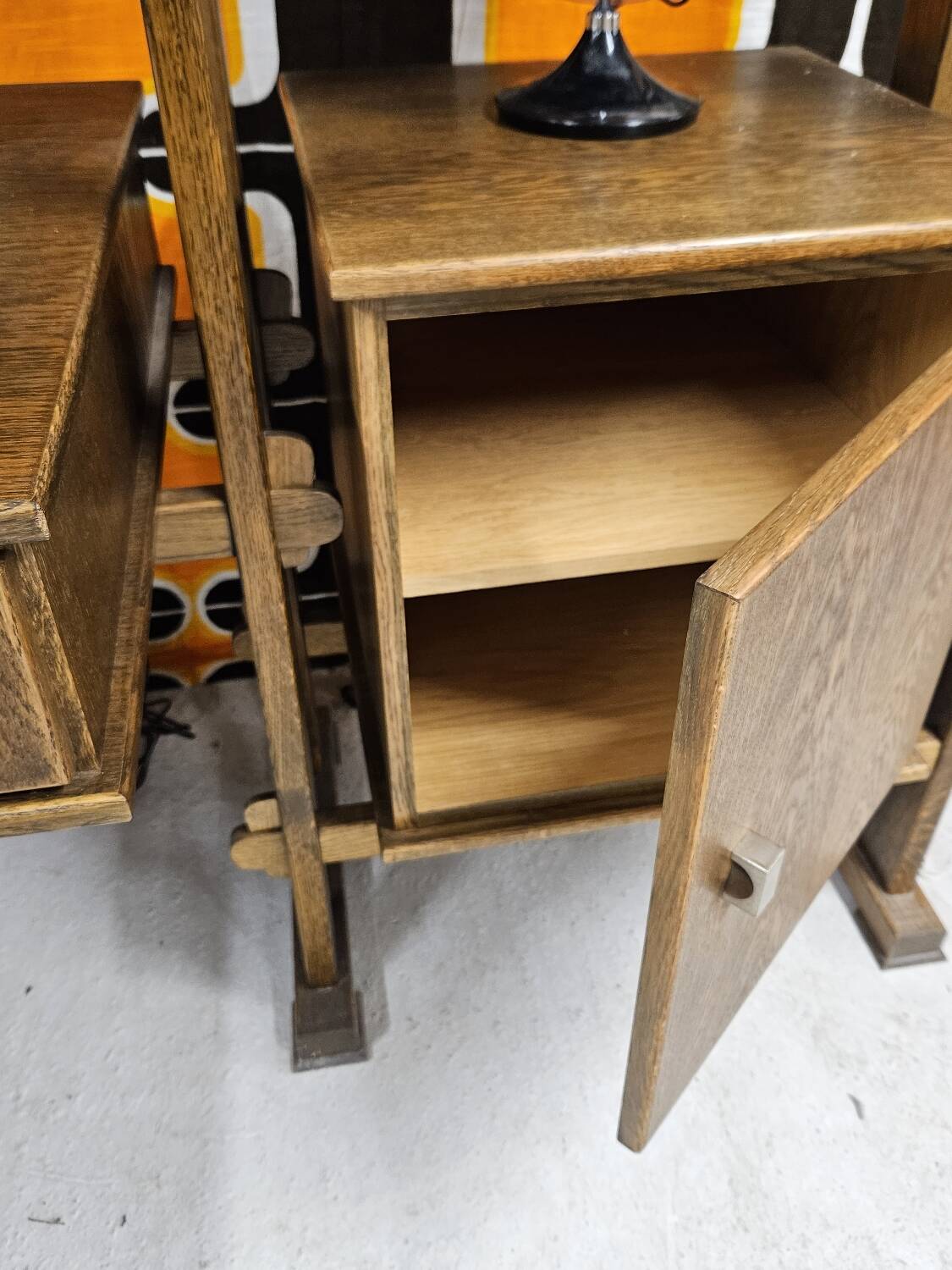 Vintage modular furniture 1970" library desk