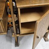 Vintage modular furniture 1970" library desk